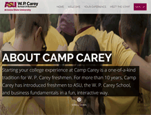 Tablet Screenshot of camp-carey.com